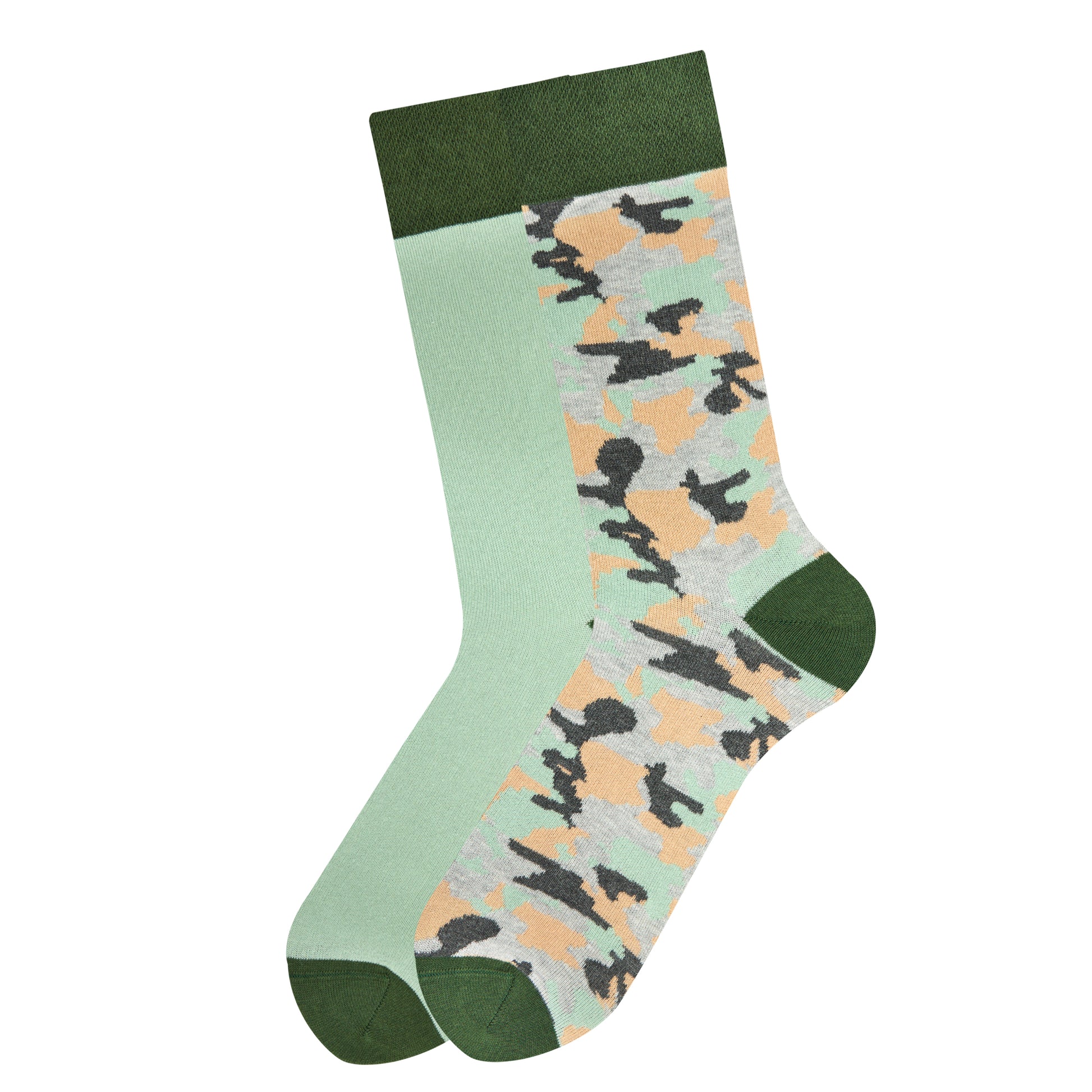 Chaussettes Camouflage VRD Hommes - Pack de 2 paires