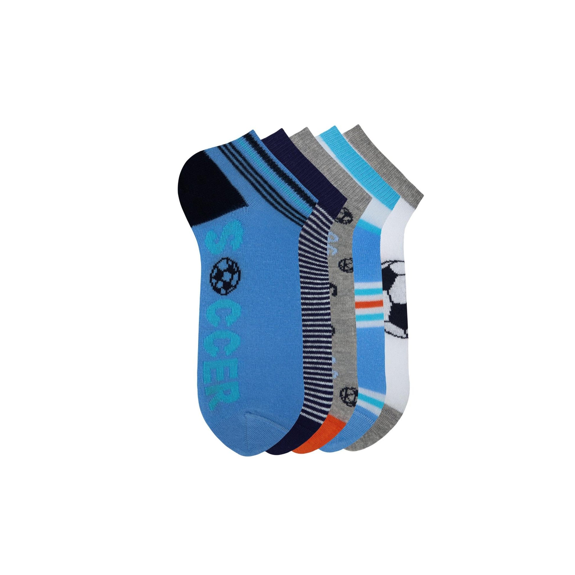 Chaussettes basses Garçons VRD KIDS - Pack 5 paires