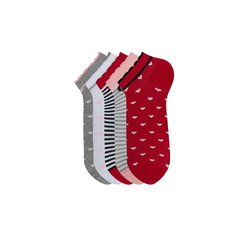 Chaussettes basses Filles VRD KIDS - Pack 5 paires