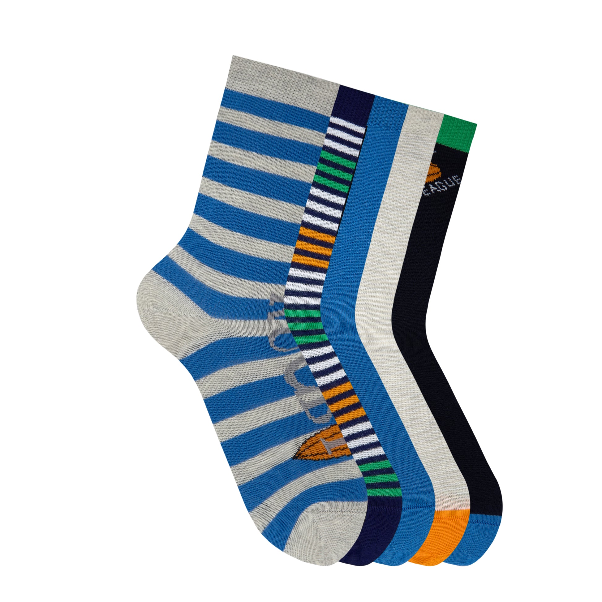Chaussettes longues Garçons VRD KIDS - Pack 5 paires