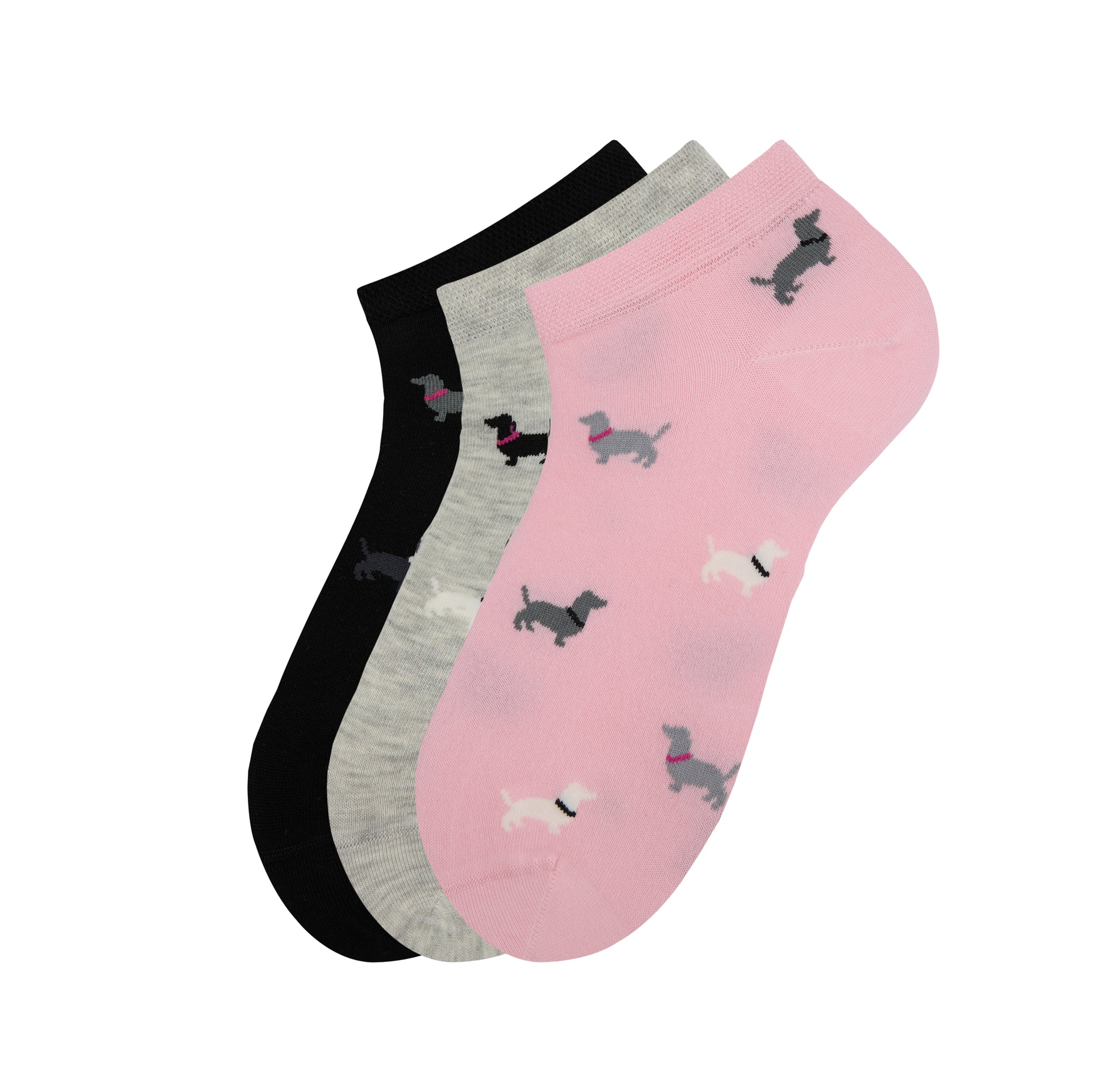 Chaussettes courtes chiens/chats - Pack de 3 paires