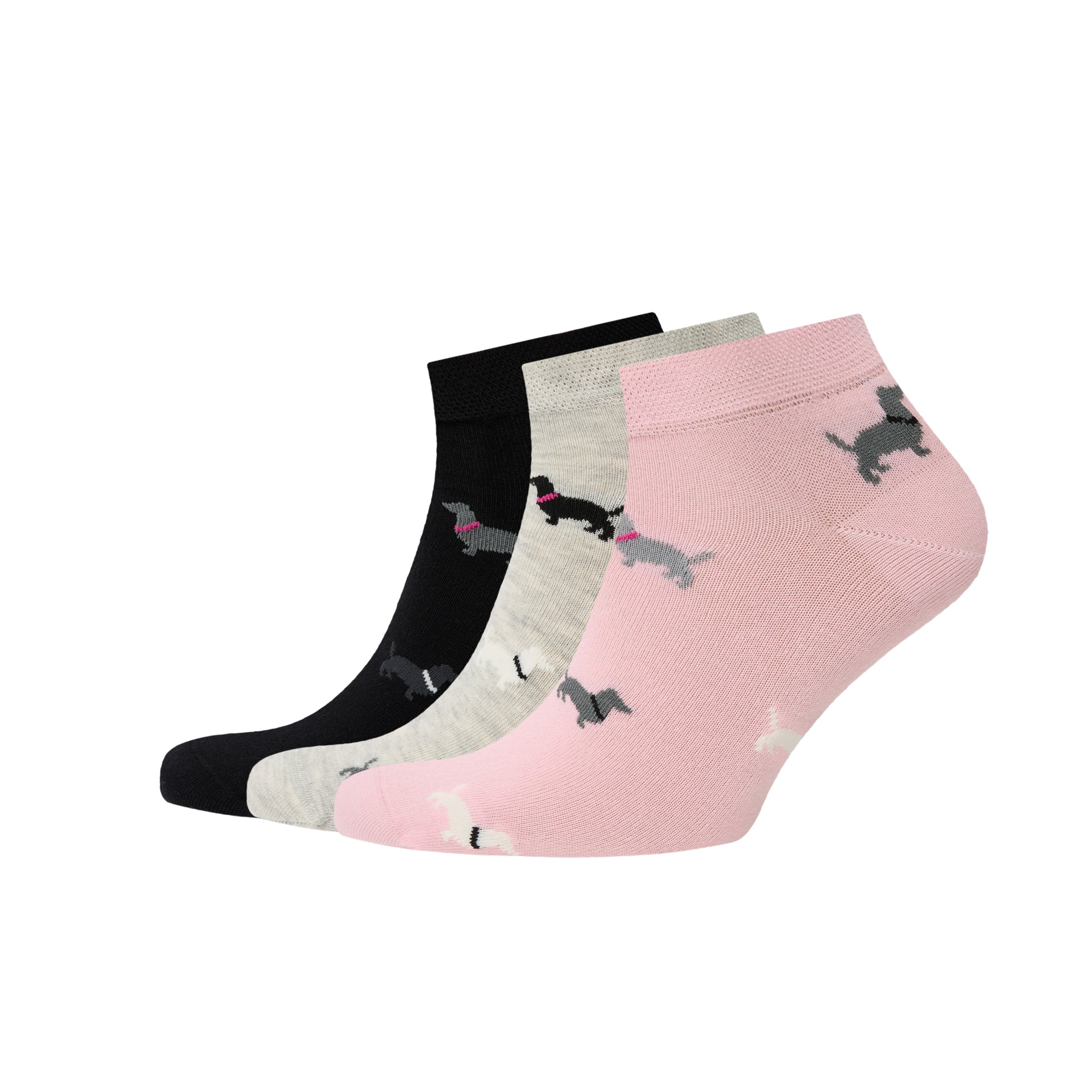 Chaussettes courtes chiens/chats - Pack de 3 paires