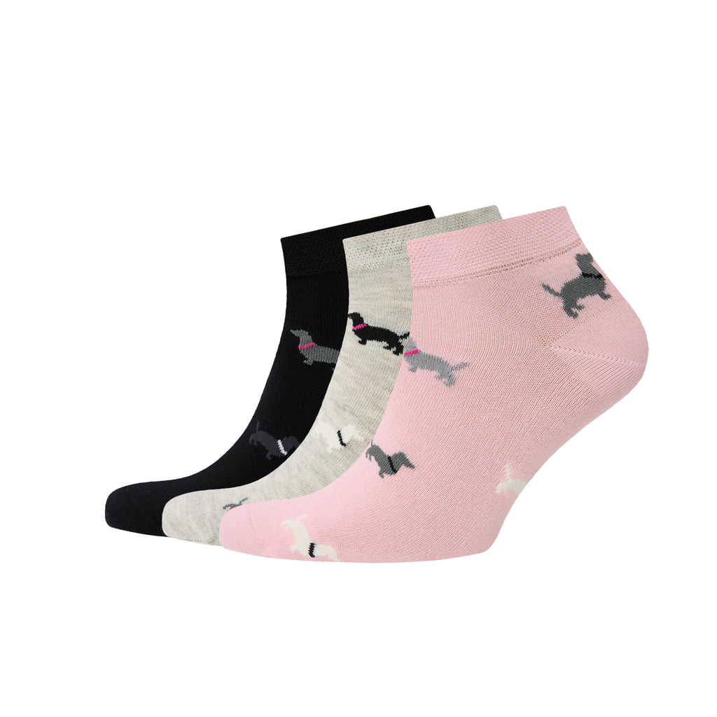 Chaussettes courtes chiens/chats - Pack de 3 paires